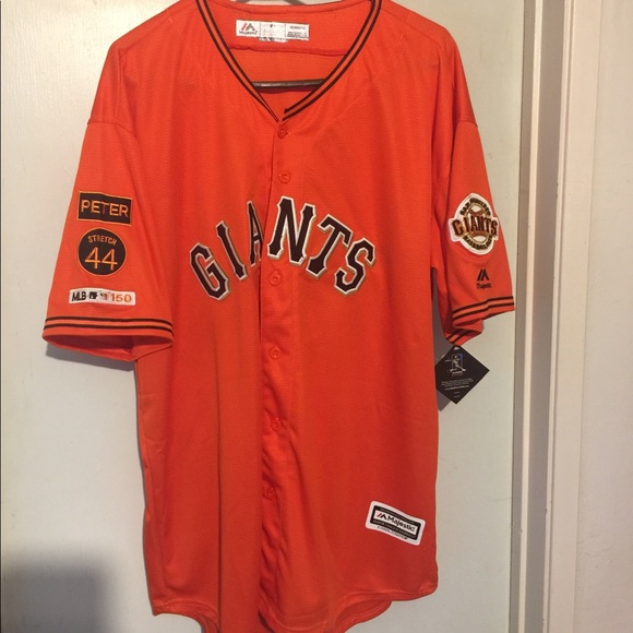 sf giants orange jersey